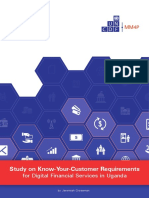 Study On Know-Your-Customer Requirements: For Digital Financial Services in Uganda