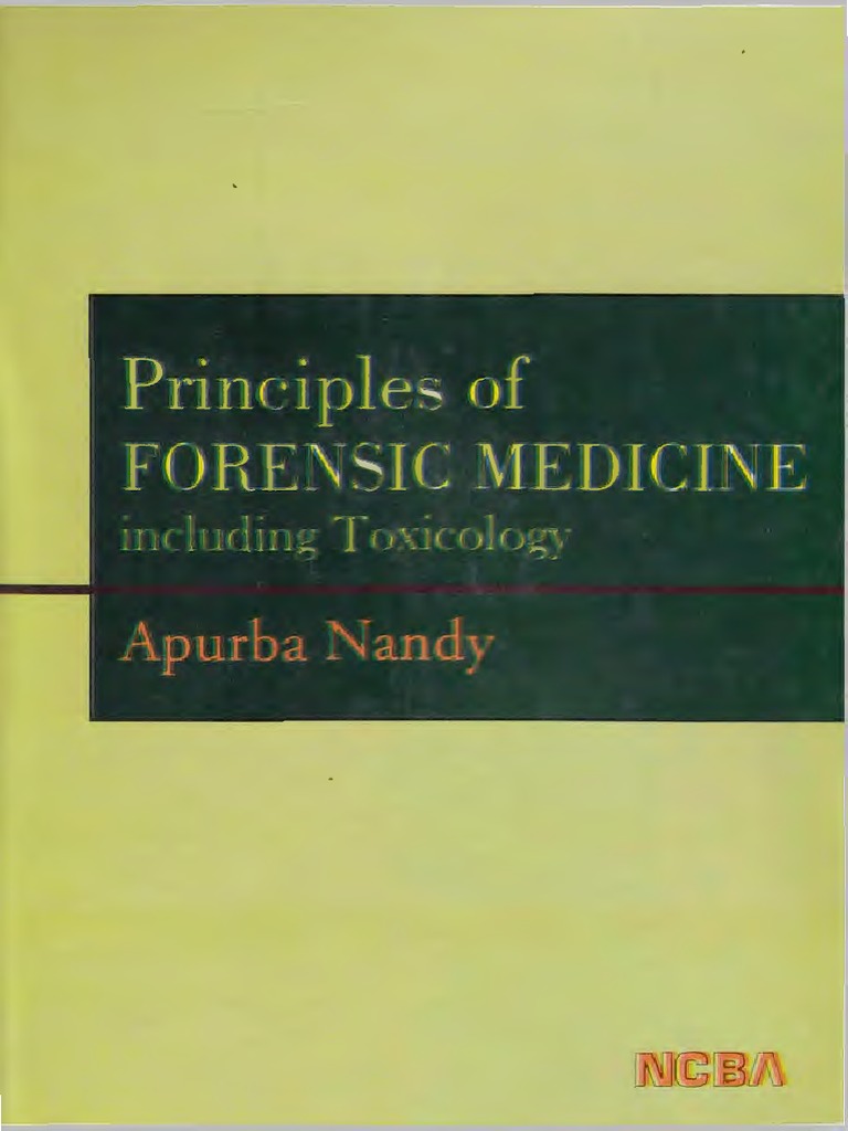 Nandys Principles Of Forensic Medicine 3rd Edition Pdf Autopsy Forensic Science