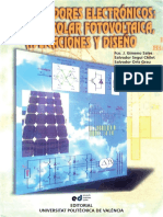 Convertidores electrónicos Energía solar fotovoltaica, aplicaciones y diseño