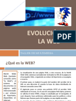 EVOLUCIÓN DE LA WEB
