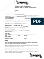 DJ Contract PDF