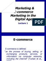 E-Marketing & E-Commerce Marketing in The Digital Age