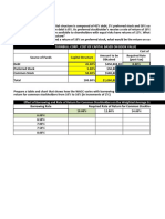 Turnbull Corp., Cost of Capital Based On Book Value