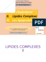 Lipides Complexe II