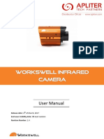 Camara Termografica Workswell WIC Gig E Po E Manual Del Usuario - EN