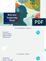 PM - Behavior Engineering Model - Group 2