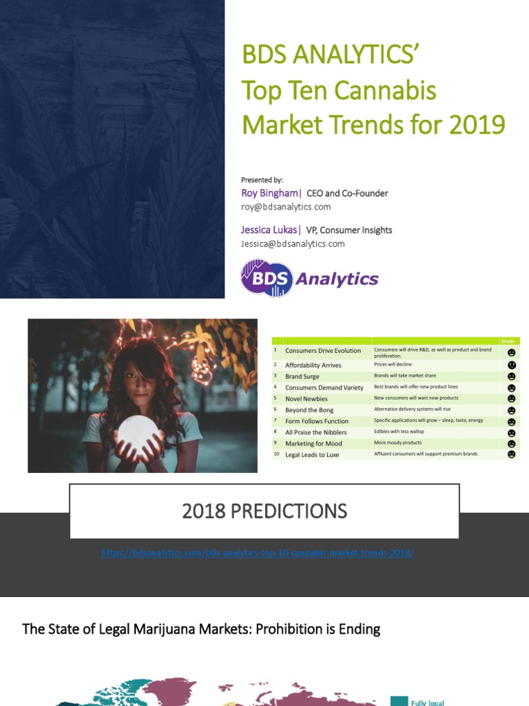 2019 - BDS Analytics Top 10 Trends 2019 PDF | PDF | Cannabis ...