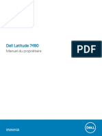 Latitude 14 7480 Laptop - Owners Manual - FR FR PDF