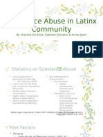 Substance Abuse in Latinx Community