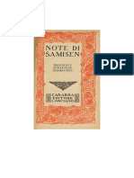 Note Di Samisen