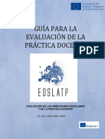 Guía para La Evaluación de La Práctica Docente PDF