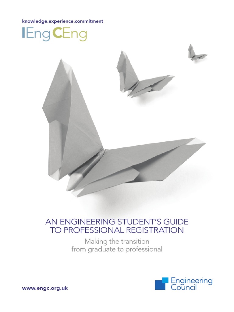 Student Guide To Ceng Registration Pdf Academic Degree Engineer