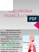Pneumonia Francă Lobară