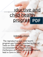 Reproductive and Child Health Program