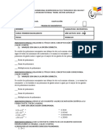 Prueba de Diagnostico MATEMÁTICA PRIMERO BACHI