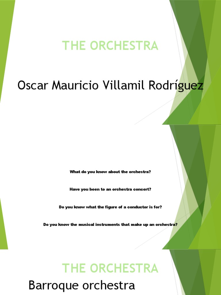 An Introduction to the Diverse Instruments and Leadership Roles Within ...
