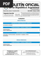Segunda Sección: Sumario | PDF | Gobierno | Business