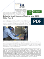 Establishing Ultrasound Testing as a CBM Pillar Part 2 - Reliabilityweb_ A Culture of Reliability