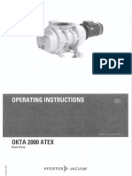 Okta 2000 Roots Pump PFEIFFER - Operating Instructions