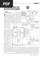 Keypad Control For Multiple Appliances: S. Ramasamy R.G.Thiagaraj Kumar