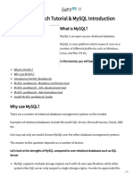 MySQL Workbench Tutorial - Presentation PDF