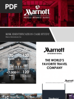 Marriott Group Risk Identification Case Study