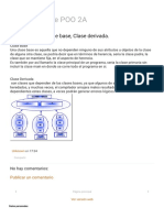 Eportafolio de POO 2A - 3.1 Definición - Clase Base, Clase Derivada.