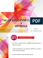 TALLER Educacion Cultural y Artisitica Sexto Tangram