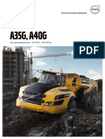 A35G, A40G: Volvo Articulated Haulers 34.5-39 T 447-475 HP
