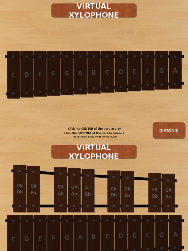 Virtual Xylophone For Powerpoint PDF