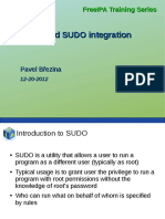 Freeipa30 SSSD SUDO Integration PDF