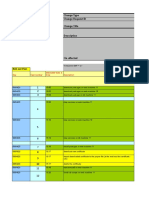 Roll-Out Plan: Change Type Change Request ID Change Title