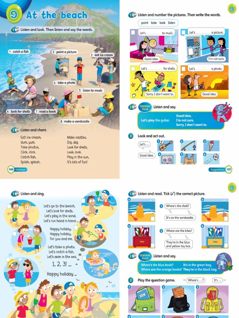 Super Minds 1 Unit 9 | PDF