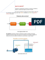 Qué Es Un Sistema de Control