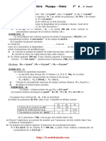 Série d'exercices -  Physique  Chimie - 1ère AS Mr Youssef.pdf