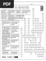 Crucigrama Geometría PDF