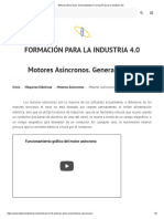 Motores Asíncronos. Generalidades _ Formación para la Industria 4.0