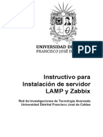Instalación LAMP y Zabbix