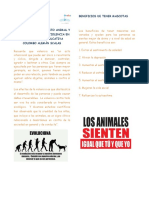 Folleto Prevencion Maltrato Animal