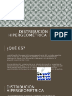 Distribución Hipergeométrica
