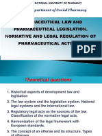 1 - Pharmaceutical Law