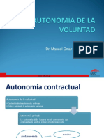 Autonomia de La Volutnad - PRIMERA CLASE PDF