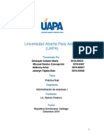 El Empoderamiento. Trabajo Final de Administracion de Empresas.