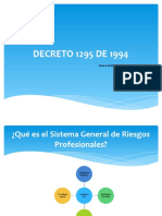 5. Decreto 1295 de 1994