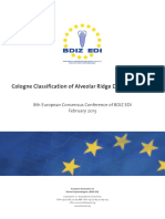 Cologne Classification of Alveolar Ridge PDF