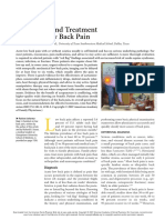 Kinkade 2007 Evaluation and Treatment of Acute Low Back Pain