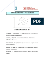 Discriminant Analysis Guide for Classification