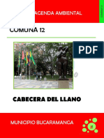 Agenda Comuna 12 Cabecera Del Llano