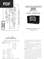Meguro Signal Generator | PDF | Frequency Modulation | Hertz