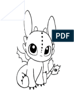 Toothless SVG Cut File 3